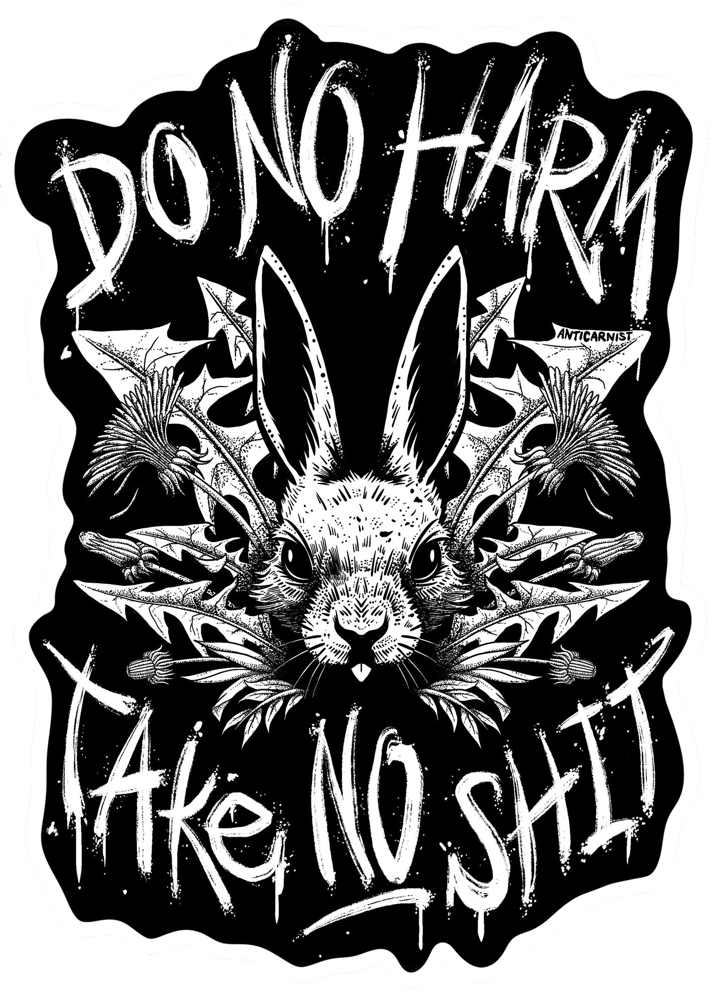 'Do No Harm' Vinyl Sticker