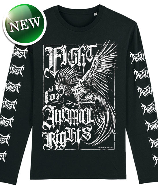 'Fight For Animal Rights' Unisex Long Sleeve T-Shirt