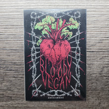 'Bloody Vegan' Vinyl Sticker